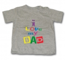 Camiseta I LOVE MY DAD GMC 