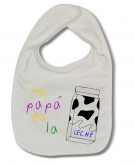 Babero MI PAP� ES LA LECHE W. 