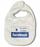FACEBOOK ME GUSTA MI PAPA! BIB