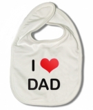 I LOVE DAD W. BIB