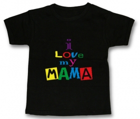 Camiseta I LOVE MY MAMA BMC 