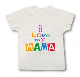 Camiseta I LOVE MY MAMA WMC 