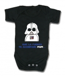 QUE LA FUERZA TE ACOMPA&Ntilde;E PAPI..BMC BODYSUIT