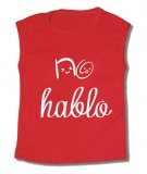 NO HABLO TR T-SHIRT TR