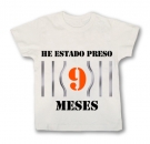 Camiseta HE ESTADO PRESO 9 MESES WMC 