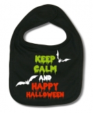Babero KEEP CALM AND HAPPY HALLOWEEN B.