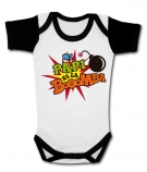Body MI PAPI ES LA BOMBA WHITE & BLACK WWMC