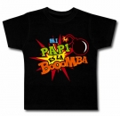 Camiseta MI PAPI ES LA BOMBA BMC