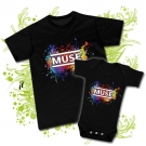 CAMISETA PAPA MUSE + BODY MUSE BC 