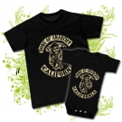 CAMISETA PAPA SONS OF THE ANARCHY CALIFORNIA + BODY SONS OF THE ANARCHY CALIFORNIA BC