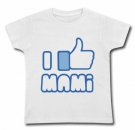 Camiseta FACEBOOK I LIKE MI MAMI WMC 