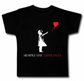 Camiseta BANKSY SIEMPRE HAY ESPERANZA BMC
