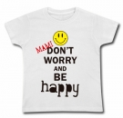 Camiseta MAMI DON�T WORRY BE HAPPY! WMC