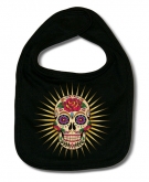 Babero CALAVERA MEXICANA PUAS GOLD B.