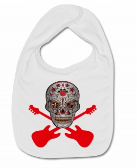 Babero CALAVERO MEXICANA ROCKERA W.