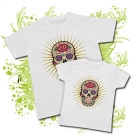 CAMISETA PAPA CALAVERA MEXICANA GRINGO GOLD + CAMISETA CALAVERA MEXICANA WC 