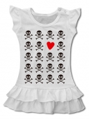 VESTIDO CALAVERAS CORAZ�N 