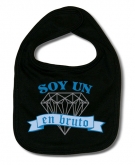 Babero SOY UN DIAMANTE EN BRUTO B.