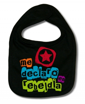 Babero ME DECLARO EN REBELDIA B. 