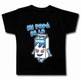 Camiseta MI PAP&Aacute; ES LA LECHE BLUR BRIK BMC 