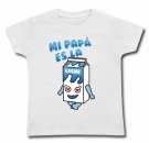 Camiseta MI PAP� ES LA LECHE BLUR BRIK WMC 