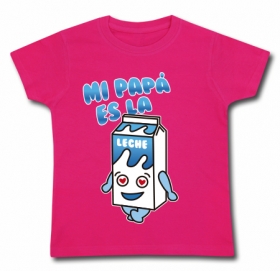 Camiseta MI PAP&Aacute; ES LA LECHE BLUR FMC 