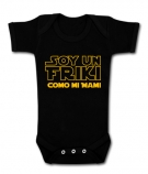 Body beb� YO SOY FRIKI COMO MI MAMI BMC 