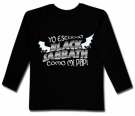  Camiseta YO ESCUCHO BLACK SABBATH COMO MI PAPI BML