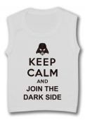 Camiseta sin mangas KEEP CALM AND Enjoy the Dark side! TW