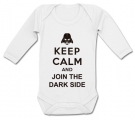 Body beb� KEEP CALM AND Enjoy the Dark side! WML