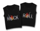 Camisetas gemelos ROCK AND ROLL GUITARRAS TB.