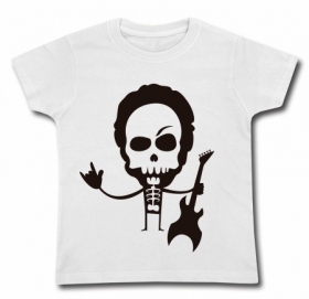 Camiseta ESQUELETO ROCK WMC