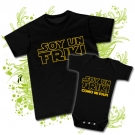 CAMISETA PAPA SOY UN FRIKI + BODY SOY UN FRIKI COMO MI PAPI BC