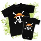 CAMISETA PAPA ONE PIECE + BODY ONE PIECE EXPLORADOR BC 