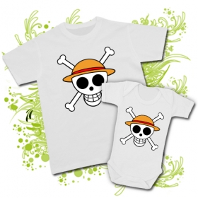 CAMISETA PAPA JOLLY ROGER EXPLORADOR - ONE PIECE + BODY JOLLY ROGER EXPLORADOR - ONE PIECE WC