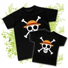CAMISETA PAPA ONE PIECE + CAMISA ONE PIECE BC