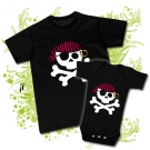 CAMISETA PAPA JOLLY PIRATA + BODY JOLLY PIRATA BC