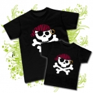 CAMISETA PAPA JOLLY PIRATA + CAMISETA JOLLY PIRATA BC