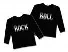 Camisetas gemelos ROCK & ROLL CLASSIC BL 