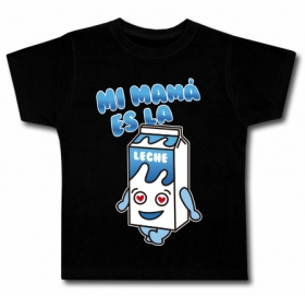 Camiseta MI MAM&Aacute; ES LA LECHE BLUR BRIK BMC