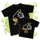 CAMISETA PAPA MINI YO + CAMISETA PEQUE MINI YO BC
