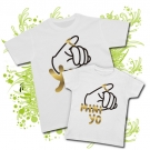 CAMISETA PADRE MINI YO + CAMISETA NI�OS MINI YO WC