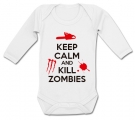 Body beb� KEEP CALM AND KILL ZOMBIES WML 