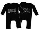 Pijamas gemelos ROCK and ROLL PLATA BL