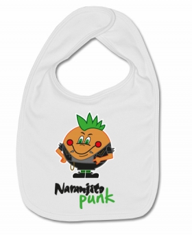 Babero NARANJITO PUNK W.