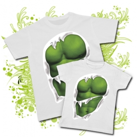 Camiseta PAPA HULK + Camiseta NI&Ntilde;OS HULK WC