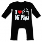 Pijama bebé I LOVE MI PAPÁ (El Padrino) B.