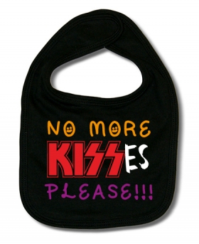 Babero NO MORE KISS ES PLEASE! B.