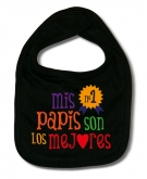Babero MIS PAPIS SON LOS MEJORES B. 