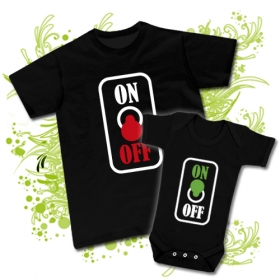Camiseta PAPA OFF + Body ON BC 